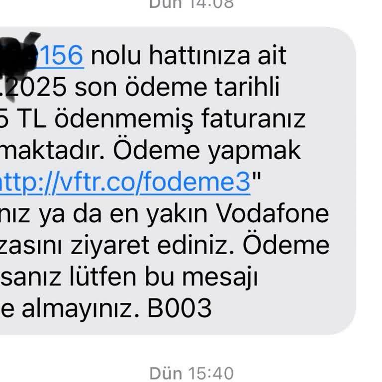 Taahhüt Bitmeden Fahiş Fatura Ve Cevapsızlık