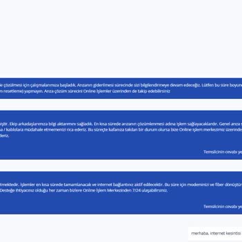 TurkNet'te 3 Gündür Süren İnternet Kesintisi Ve Çözüm Eksikliği