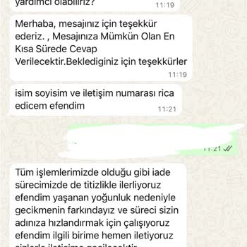 Geciken İade Ücreti Ve Yetersiz Müşteri Hizmetleri Deneyimi
