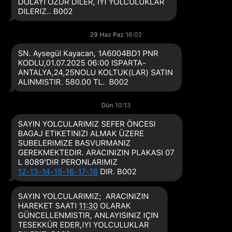 Sürekli Geciken Seferler Ve Yetersiz Müşteri İletişimi Mağduriyeti