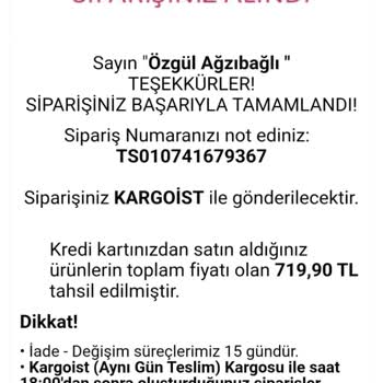 Siparişin Sürekli Gecikmesi Ve Para İadesi Talebi