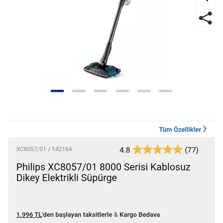 Satın Aldıktan İki Gün Sonra Süpürgenin Fiyatı Düştü İade Talebim Var