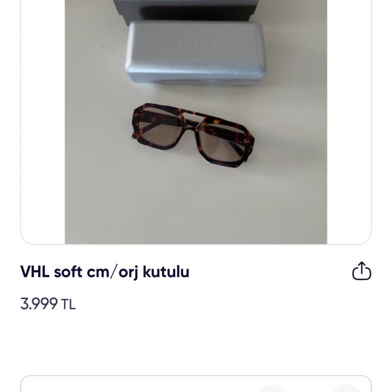 Sinemkivancli.style Orijinal Olmayan Gözlük Gönderdi