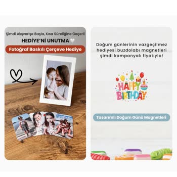 Doğum Günü İçin Verilen Magnet Siparişim Zamanında Ulaştırılmadı, Müşteri Hizmetleri Yetersiz Kaldı