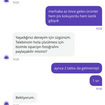 Eksik Ve Bozuk Ürünlere İade Yapılmaması, Yetersiz Müşteri Hizmeti