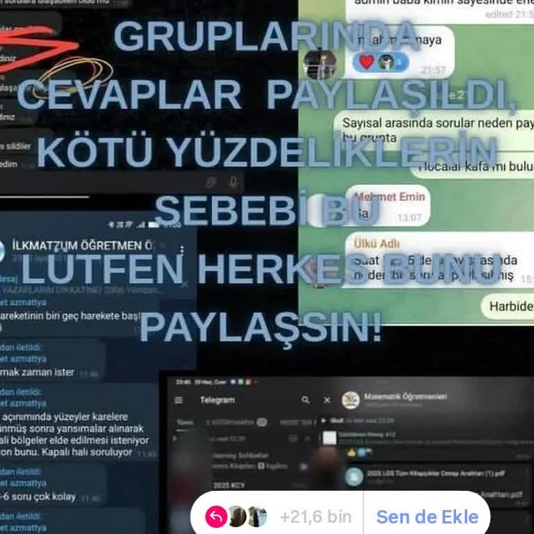 LGS 2025 Sorularının Sızdırıldığına Dair Ciddi İddialar