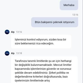 Kazancım Kısıtlandı Para Çekme Limiti Getirildi