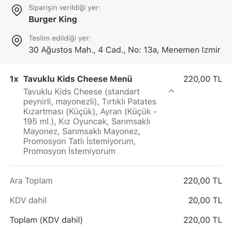 Siparişimde Oyuncak Ve Ürün Seçimlerim Yanlış Gönderildi