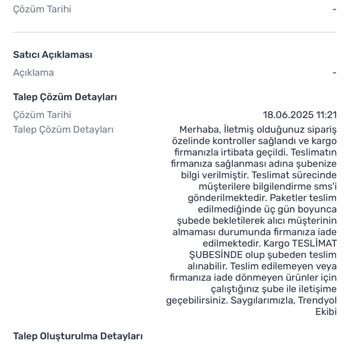 Aras Kargo Sardunya Şubesi'nde Tazminat Sürecinde Yaşanan İhmal