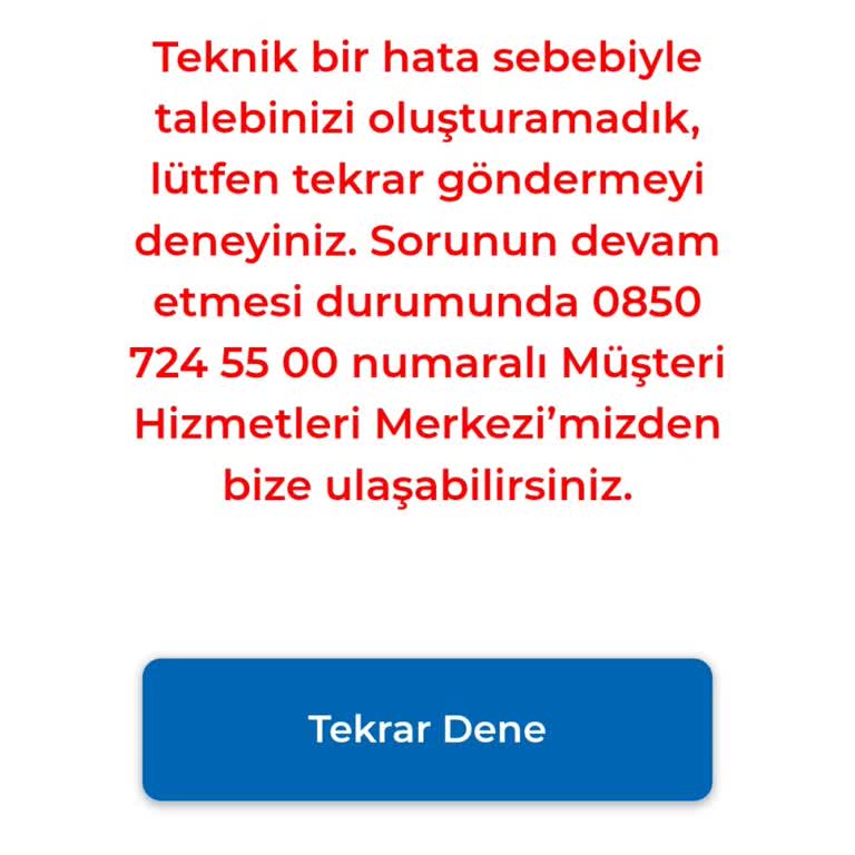 Otomatik Katılım Sigortasından Çıkışta Sürekli Hata İle Karşılaşıyorum