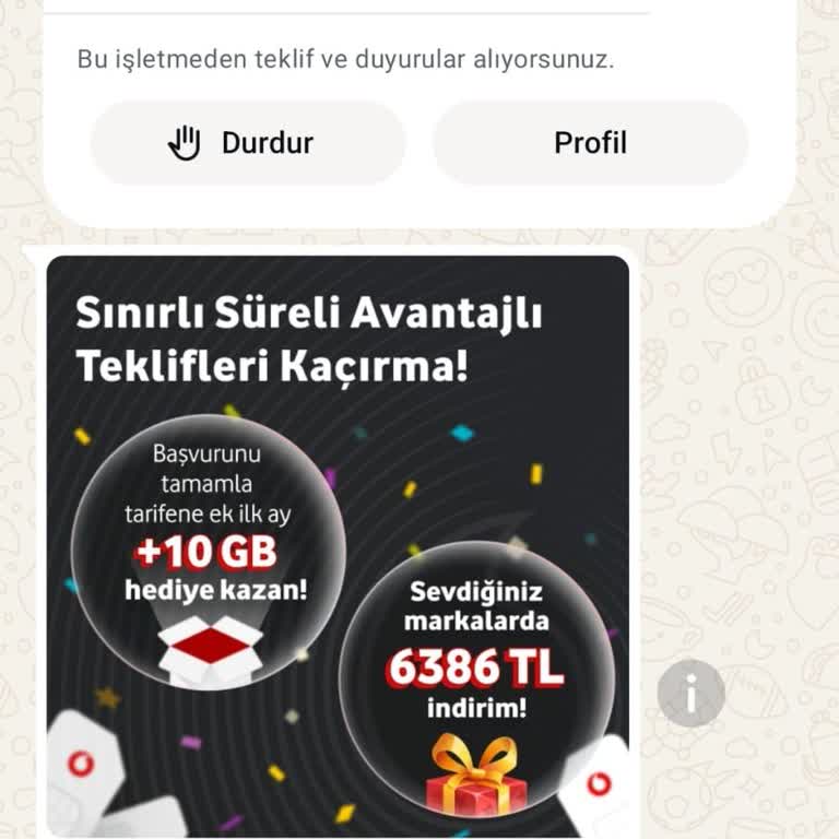 Vodafone Yeni Hat Başvuru Bilgilendirme Numarasının Güvenilirliği Hakkında Soru