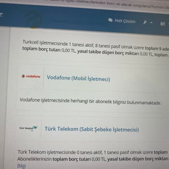 Adıma Açılan Bilinmeyen Vodafone Borcu Nedeniyle Kara Listeye Alındım