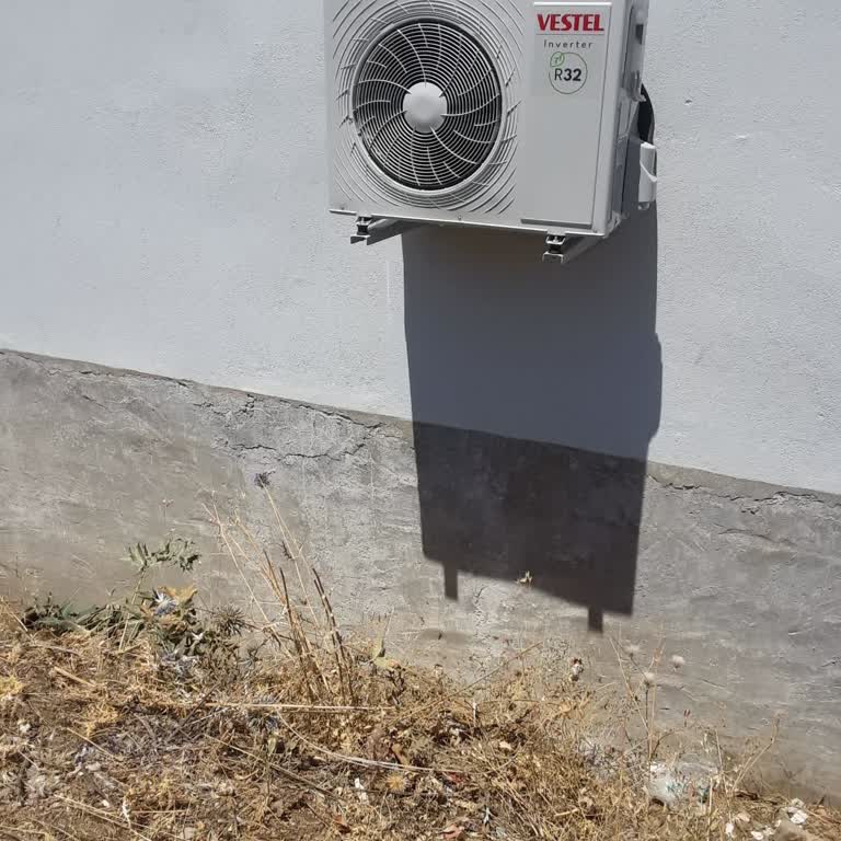 Vestel Klima Montajında Dış Ünite Hatalı Yere Kuruldu