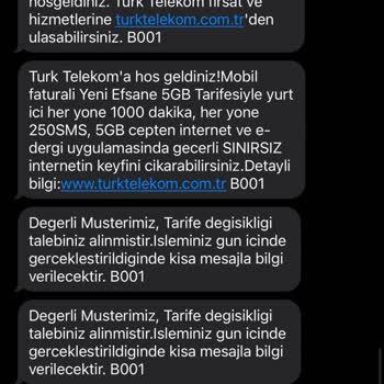MSB40 Kampanyasına Geçişte Bilgim Dışında Tarife Tanımlanması Ve Destek Eksikliği