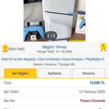 PlayStation 5 Siparişimde Yaşadığım Ödeme Sorunu Ve Para İadesi Talebim