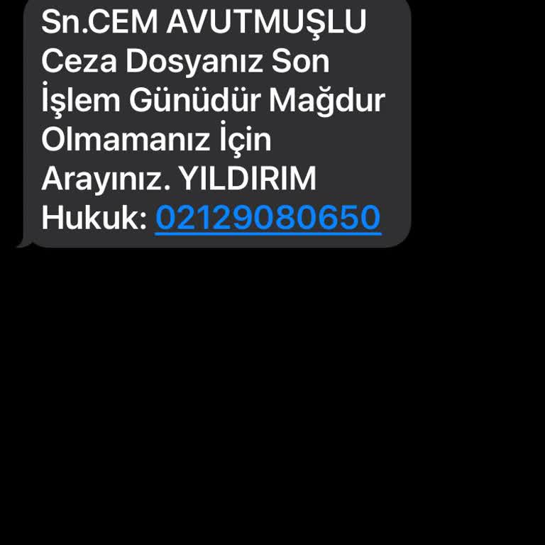 Adıma Açılmış Sahte Dava Ve İcra Mesajları Nedeniyle Mağduriyet Endişesi