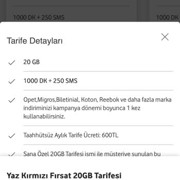 Tarife Değişikliği Sonrası Fiyat Farkı Mağduriyeti