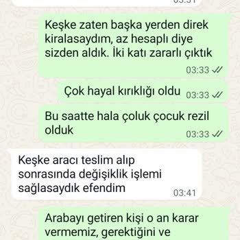Elitcar Araç Seçenekleri Ve Müşteri Hizmetleri Hayal Kırıklığı Yarattı