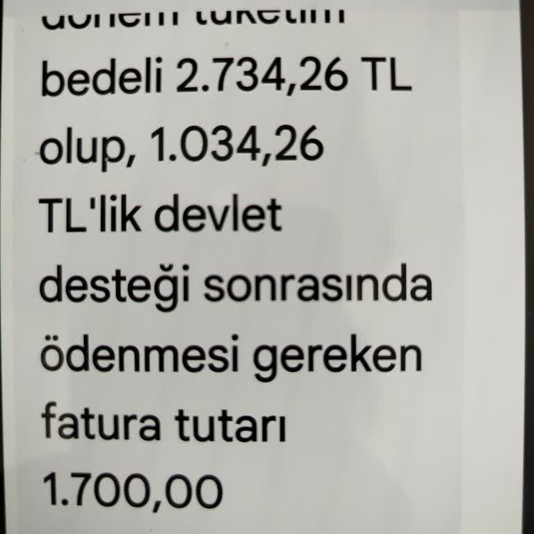 Kullanmadığım Elektriğin Faturasını Ödemek İstemiyorum!