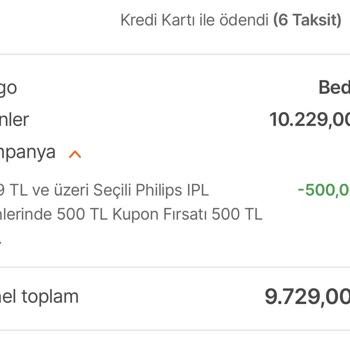 Aynı Ürüne Bir Gün Arayla 510 TL Fazla Ödedim Ücret Farkı İade Edilmiyor