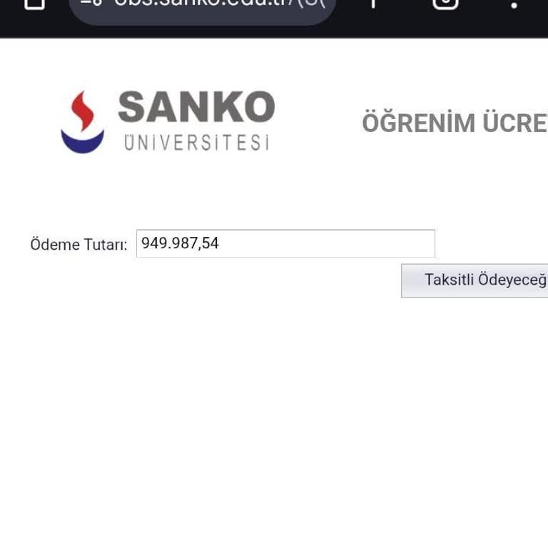 Sanko Üniversitesi'nde Yüksek Eğitim Ücretleri Ve Öğrenci Mağduriyeti