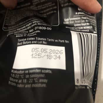 Online Siparişte Erimiş ve Bozulmuş Çikolata Şikayeti