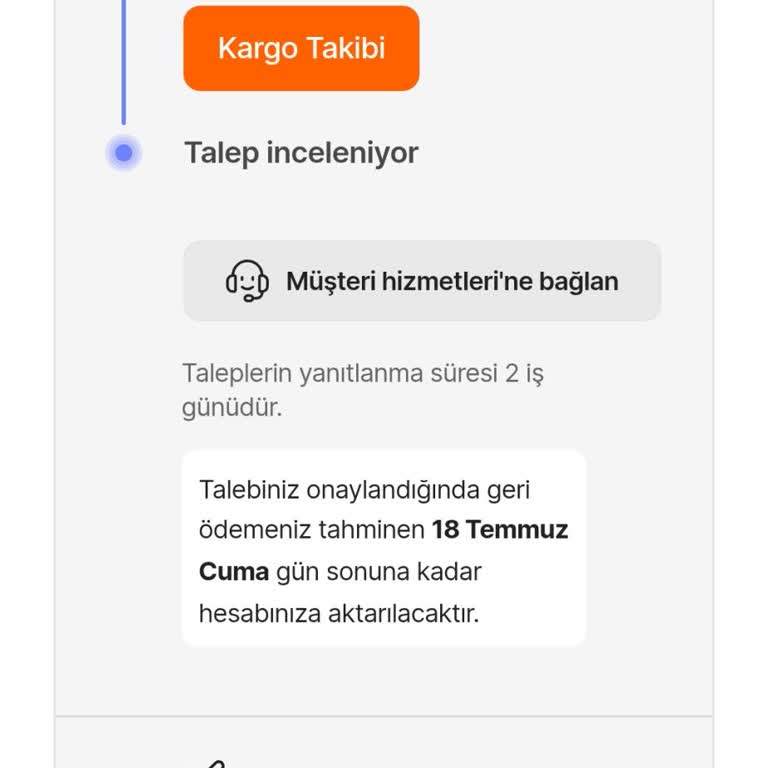 İade Talebim Onaylanmıyor, Paramı Alamıyorum