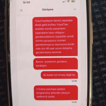 Eksik Siparişe Çözüm Sunulmadı, Müşteri Mağdur Edildi