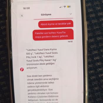 Eksik Siparişe Çözüm Sunulmadı, Müşteri Mağdur Edildi