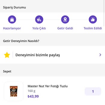 Fıstık Paketinden Çıkan Taş Dişime Zarar Verdi