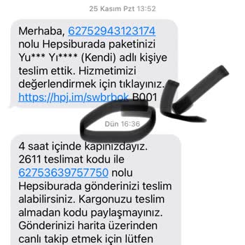 Kargo Teslimatı Ve Bilgilendirme Eksikliği Mağduriyeti