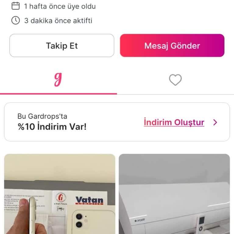 Gardrops Üzerinden Sahte Link İle Satış İşlemi Mağduriyeti Yaşadım