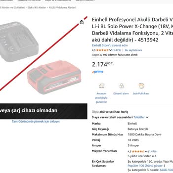 Amazon'dan Aldığım Üründe Yanıltıcı Görsel Ve Eksik İçerik Mağduriyeti