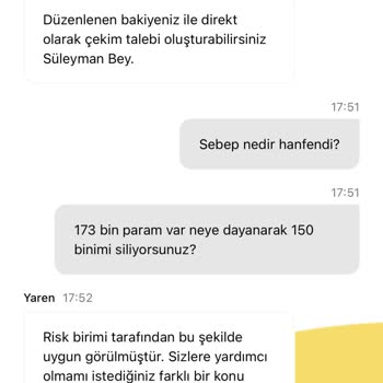 Sebepsiz Bakiye Düşüşü Ve Yetersiz Bilgilendirme