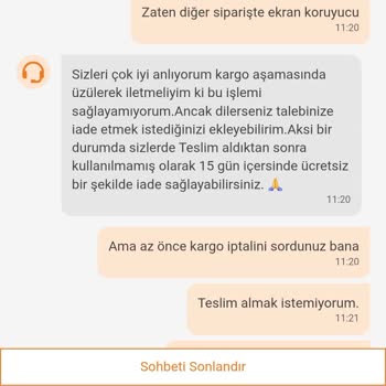 Trendyol Sipariş İptali Ve Müşteri Hizmetleri Mağduriyeti Yaşadım