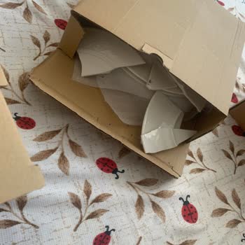 Kırık Gelen Tabak İçin Sadece Değişim Talebim Var