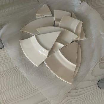 Kırık Gelen Tabak İçin Sadece Değişim Talebim Var