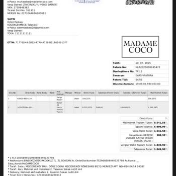 Kırık Gelen Tabak İçin Sadece Değişim Talebim Var