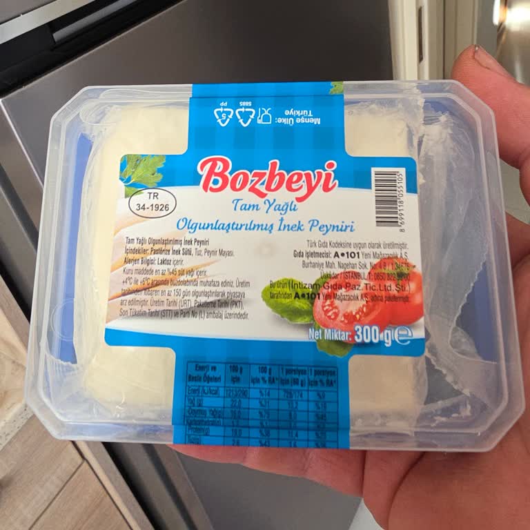 Aldığım Peynirde Yoğun Gaz Kokusu Ve İade Sorunu