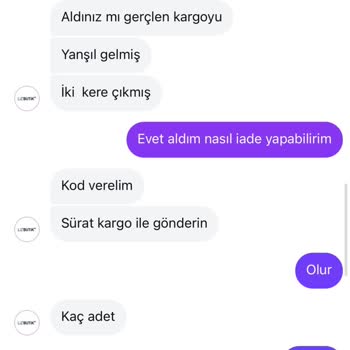 Yanlış Gönderilen Elbiselerin İadesi Reddedildi
