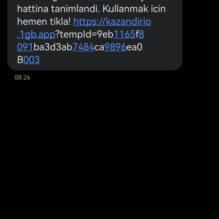 Kazandırio Uygulamasında Alınan İnternet Paketi Hattıma Tanımlanmadı