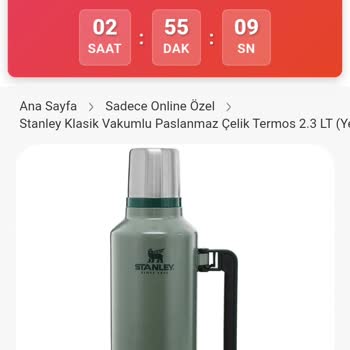 A101 Facebook İlanından Alınan Stanley Termos Alışverişinde Yüksek Tutar Mağduriyeti