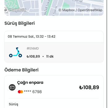 Kullanılamayan Scooter İçin Haksız Ücret Kesintisi Ve Yetersiz Müşteri Hizmeti