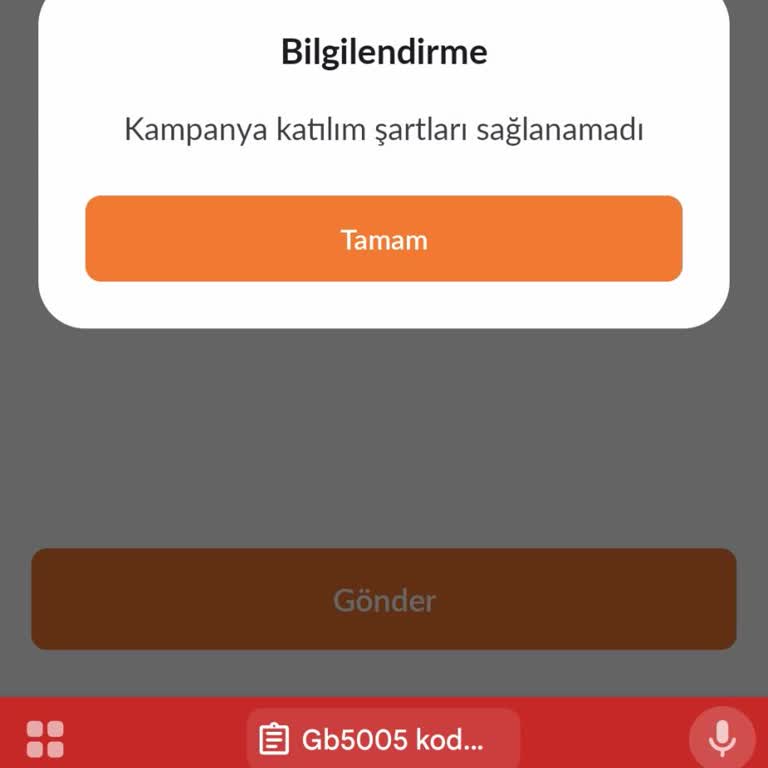 HayatPay Kampanya Kodu Kabul Edilmiyor Çözüm Bekliyorum