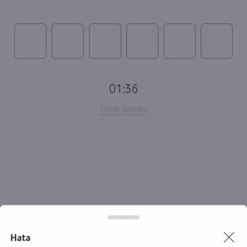 Vodafone Pay Uygulamasında Üyelik Sorunu Ve Sürekli Hata Mesajı Alıyorum