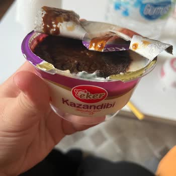 Eker Kazandibi Ambalajı Açınca Şok Eden Manzara