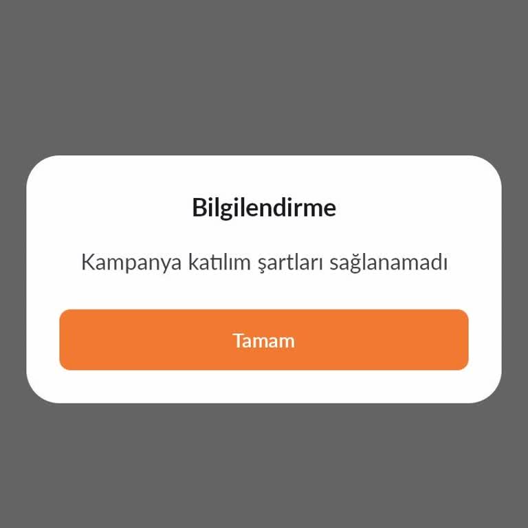 Gb5005 Kodunu Girmeme Rağmen Kampanya Katılımı Sağlanmıyor