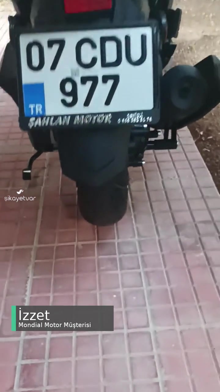 Mondial Strada Arka Teker Yamuk videonun kapak resmi