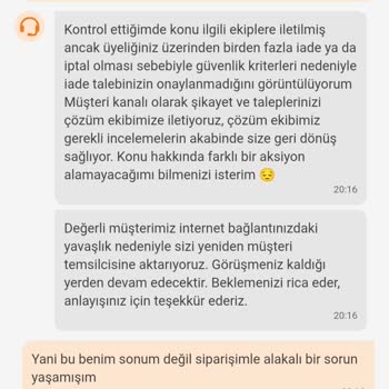 Trendyol GO Siparişim Eksik Ve Dağınık Geldi, Destek Çözüm Sunmadı