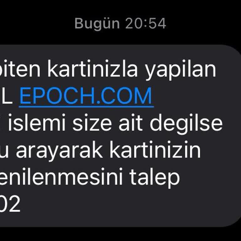 Onaysız Kart İşlemi Ve Garanti Bankası'ndan Destek Talebi